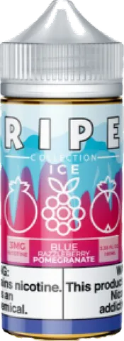 Blue Razzleberry Pomegranate Ice bottle