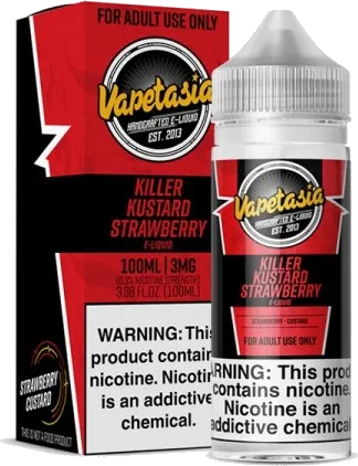 Killer Kustard Strawberry bottle